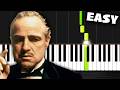 The Godfather Theme - EASY Piano Tutorial by PlutaX