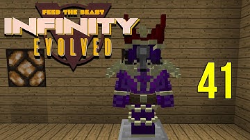Minecraft FTB Infinity Evolved Ep: 41 - Wyvern Armor Upgrade Time