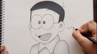 How to draw Nobita #Easy drawing idea