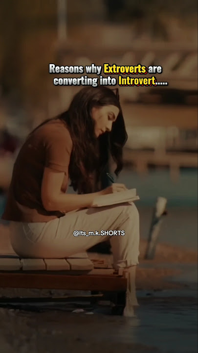 Reasons why Extroverts are converting into Introvert🙃... #shorts #shortsfeed #extrovert  #introvert