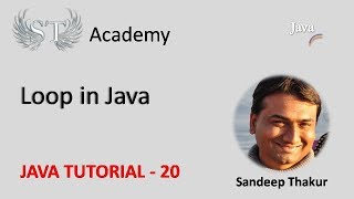 Java Tutorials 20 | Loop Explanation in Flowchart | ST Academy