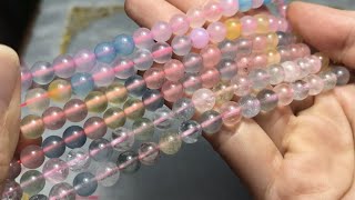 Fake or Real? How to Differentiate Genuine Crystals, Fake Stones? Part 3  Morganite and Aquamarine