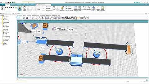 Tecnomatix Tutorial - How to stack and destack with robots
