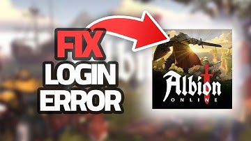 How To Fix Albion Online Game Login Error | Final Solution