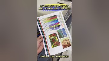 VINTECHCO - HUONG DAN TEST MAY MAU TOSHIBA E5560/6570C