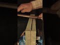 Manual 2-Handed Honed Veneer Saw Machine Trimming Clean Joint Edge on Wood #woodworking