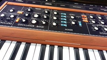 Moog Model D - New - 150 Patch Preset Pack by Child Of The Corn Dog - iPad Demo