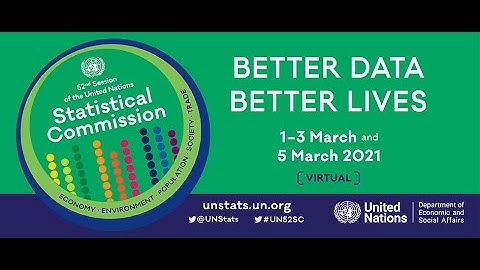 Quality Assurance and New Data Sources -  A Side Event at the United Nations Statistical Commission