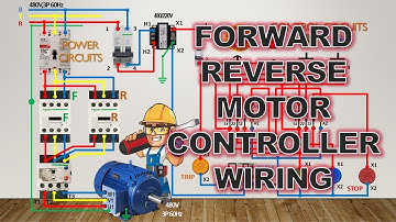 Forward Reverse Motor Control,  Power and Control Circuit Wiring and Device Termination