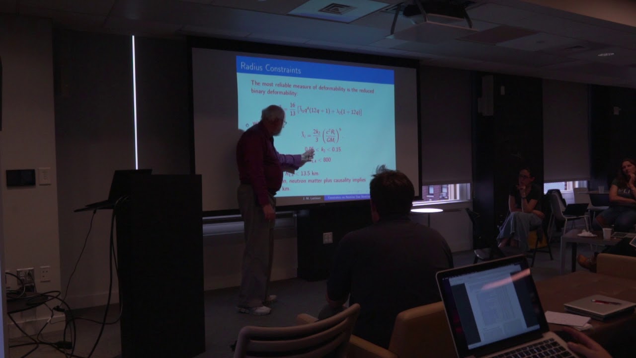 14 - Constraints on Neutron Star Structure (J.  Lattimer, SBU)