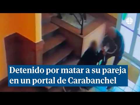 Un español de 59 años es detenido por matar a su pareja en un portal de Carabanchel