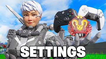 BEST CONTROLLER SETTINGS From A #1 Apex Predator (Season 27)