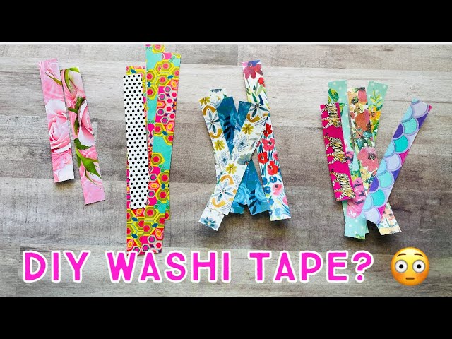 diy washi tape gift wrapping – almost makes perfect