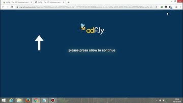 5 Cara melewati ADF.LY error tanpa aplikasi addons (Please Press Allow To Continue)
