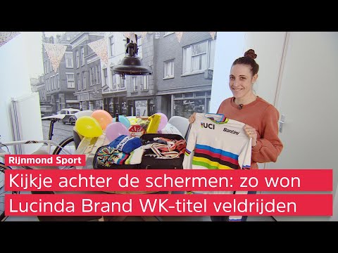 Zo zag de mooiste dag uit het leven van de kersverse wereldkampioene Lucinda Brand eruit