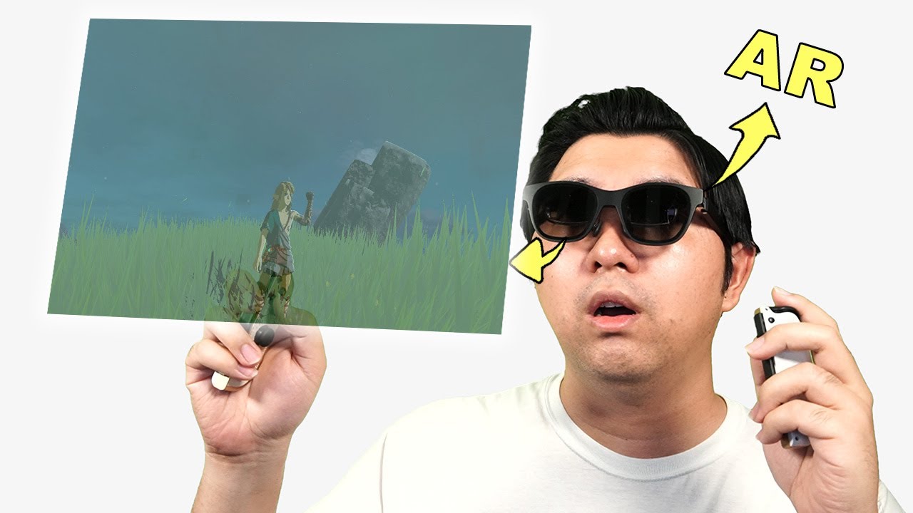 AR glasses for gaming is great, but at a price.... Nreal Air AR