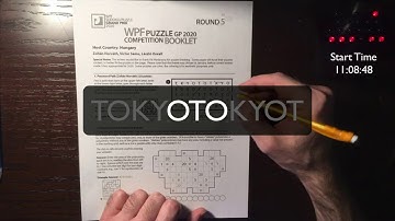 WPF Puzzle Grand Prix - 2020 Round 5 Puzzle 1 explanation