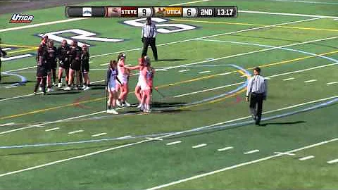 Utica's Rebecca Plunkett Scores Against Stevens