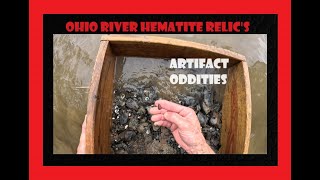 Arrowhead Hunting - Mining Hematite Artifact's - Oddities - Ohio River Archaeology - Rockhounding -