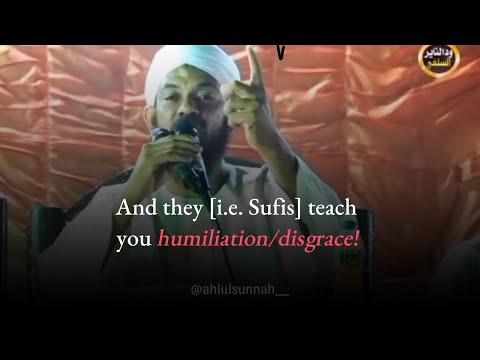 These Sufis only teach you humiliation! | Shaykh Ahmad al-Badawi