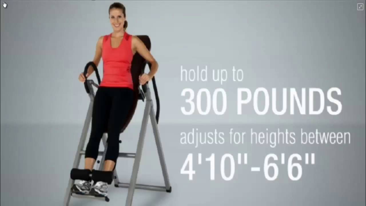 Benefits of Inversion Table Benefits of inversion therapy YouTube