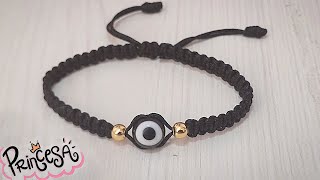 PULSERA FACIL DE HACER EN HILO /BRACELET