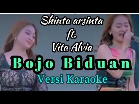Shinta arsinta Ft Vita Alvia - Bojo Biduan Karaoke official MV ANEKA safari #bojobiduan #karaoke