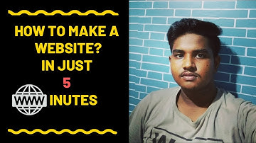 How to make a website? In just 5 minutes || Blogger
