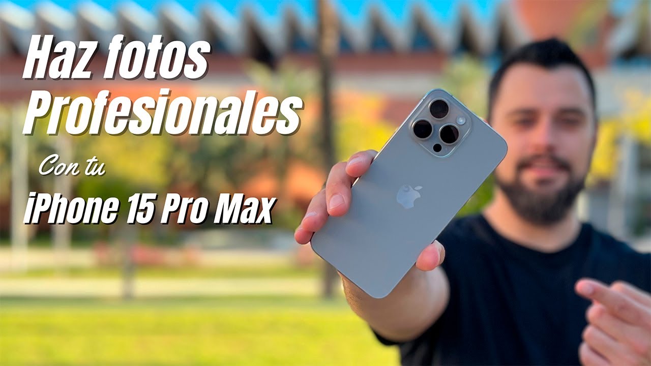 Las cámaras de tu iPhone 15 Pro Max a FONDO🔥 