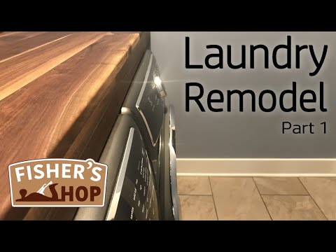 Woodworking: Laundry Room Remodel (Part 1 of 3)