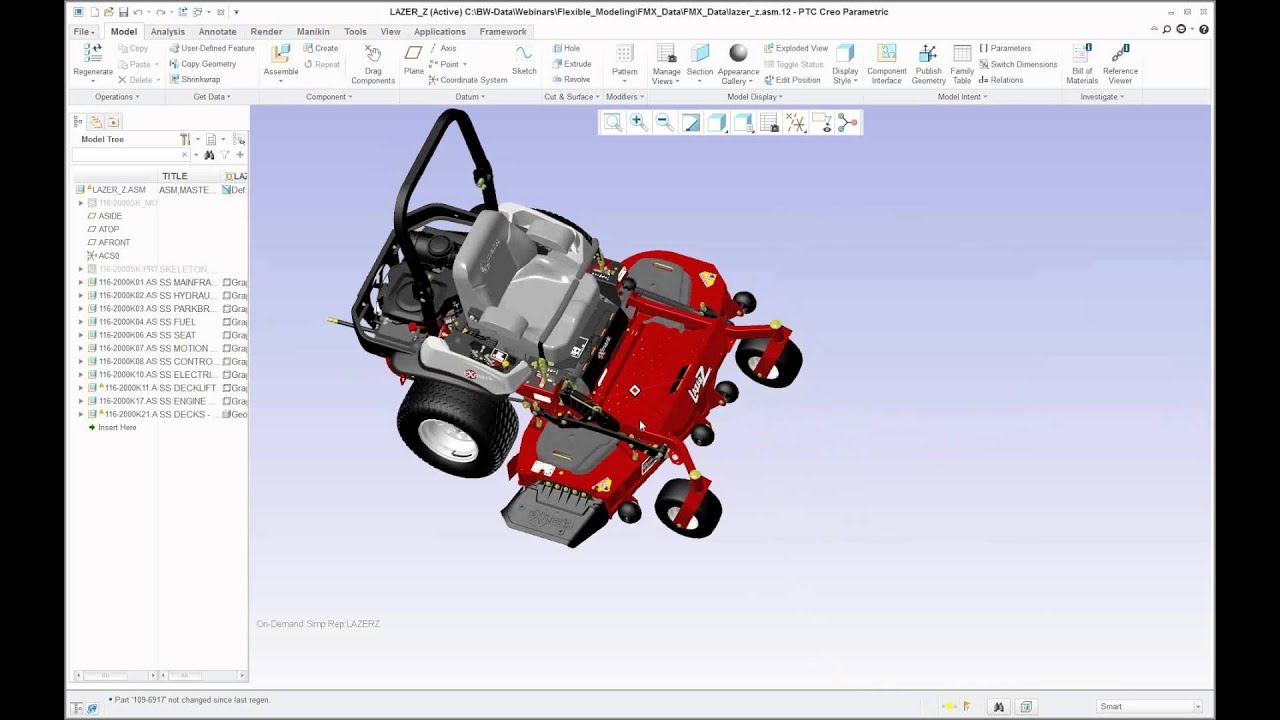 ptc creo flexible modeling extension ptc creo flexible modeling extension