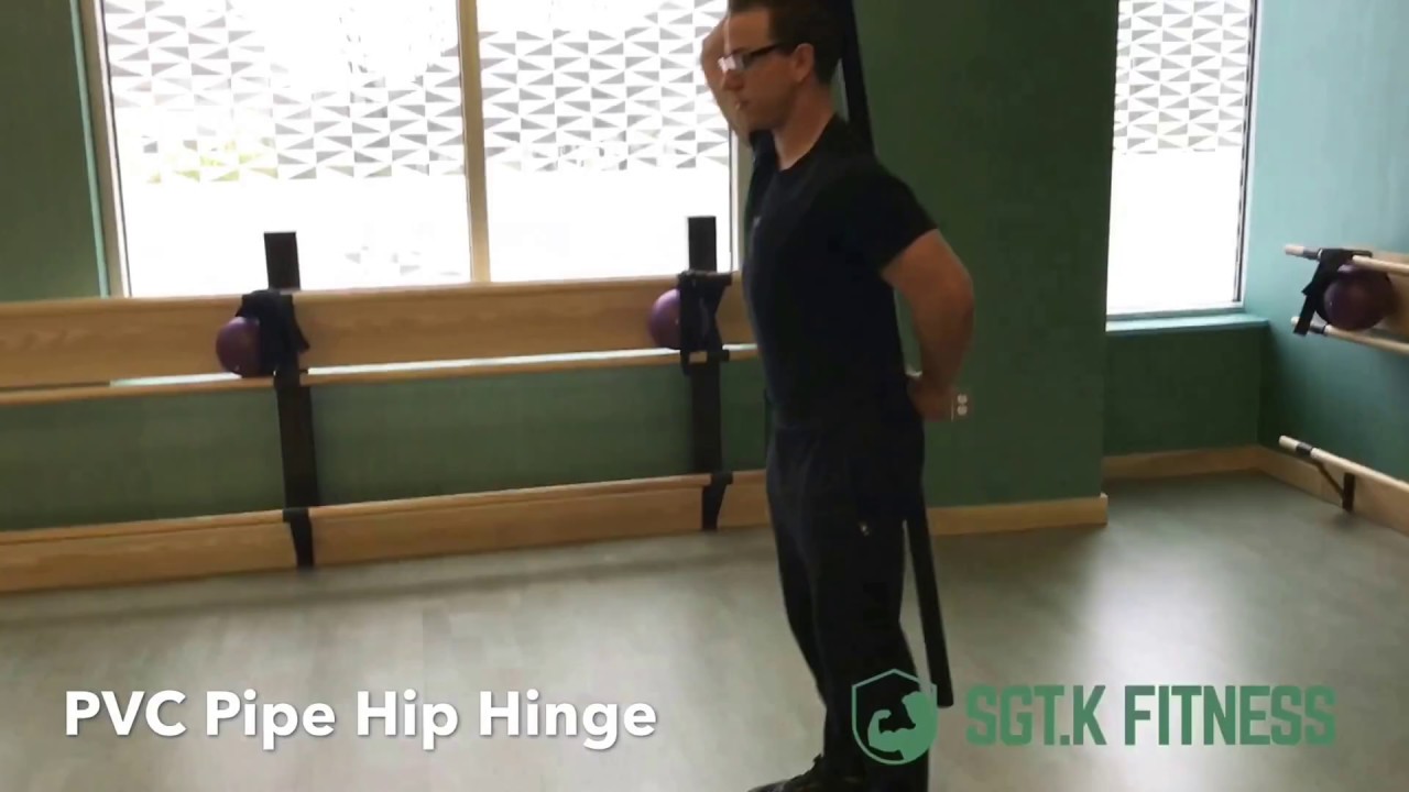 Learn How To Deadlift Part 1 PVC Pipe Hinge YouTube