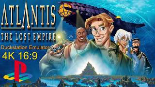 Disney's Atlantis - The Lost Empire Full Walkthrough 100% English 4K PSone