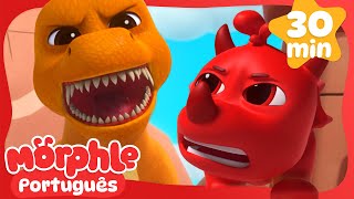 O Dinossauro Morphle Viaja no Tempo | Melhores Episódios do Morphle | Desenhos Animados em Português