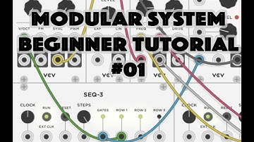Modular System Beginner Tutorial #01: Let’s make music with VCV Rack!