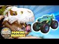 @Hot Wheels | ATTACK OF THE DINOSAURS! 🦖 | Full Episode | Monster Trucks Proving Grounds