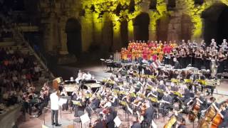 Carmina burana in odeon of Herodes Atticus Athens