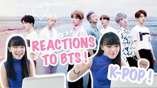 Reaction to k-pop group, bts 방탄솜년단 (mic drop) | evaleelin