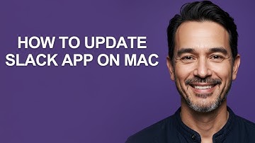 How to Update Slack App on Mac - KevinHowTo
