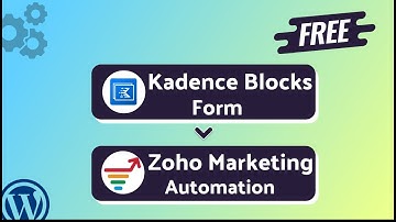 Free Integrating Kadence Blocks Form with Zoho Marketing Automation | Step-by-Step |Bit Integrations