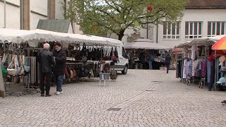RTF.1-Nachrichten: Georgimarkt lockt auf den Marktplatz in Pfullingen (18.04.2024)