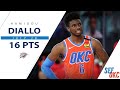 Hamidou Diallo&#39;s Full Highlights: 16 PTS vs Blazers | 2019-20 NBA Season - 7.28.20