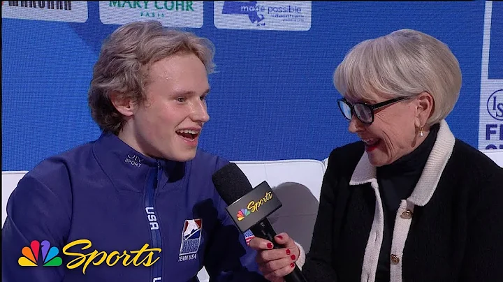 Ilia Malinin 'definitely proud' to repeat as figure skating world champion | NBC Sports