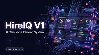 HireIQ V1 | 100,000 Candidate Ranking System | Redrob AI Hackathon Submission