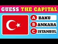 Guess the Capital City Quiz 🏙️ | Test Your Knowledge | Geography Quiz Game