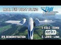 Microsoft Flight Simulator LIVE | Real 737 Pilot | IFR Demonstration