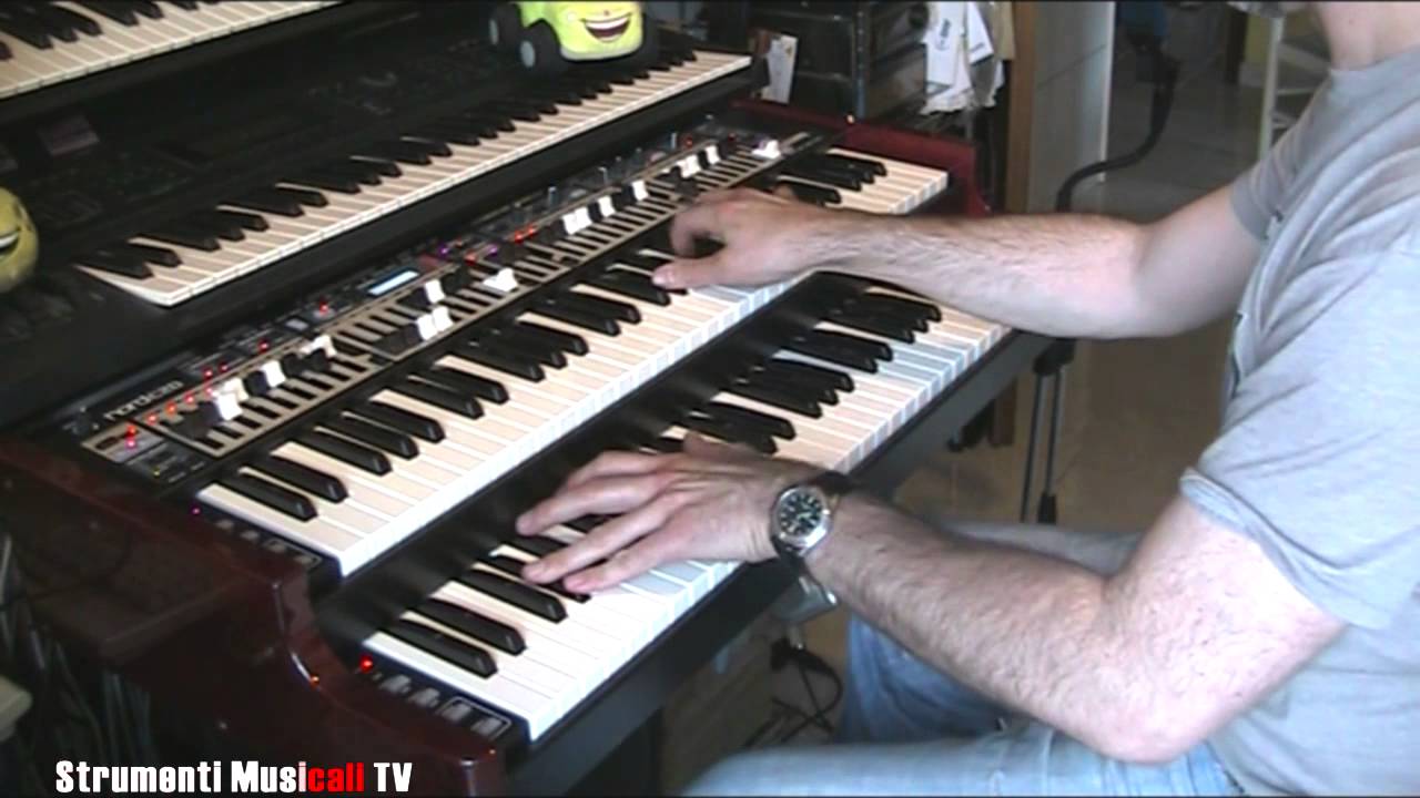 Nord C2D - Demo B3 Demo Program Keith and Lee by Andrea Manuelli