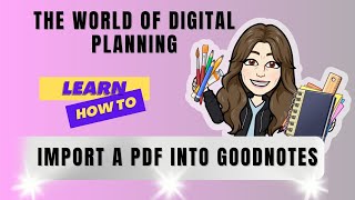 How to Upload Templates into Goodnotes. Import PDFs into Goodnotes & Get FREE Digital Planners