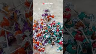 Permen Kojek Milkita Berserakan  Lollipop Candy