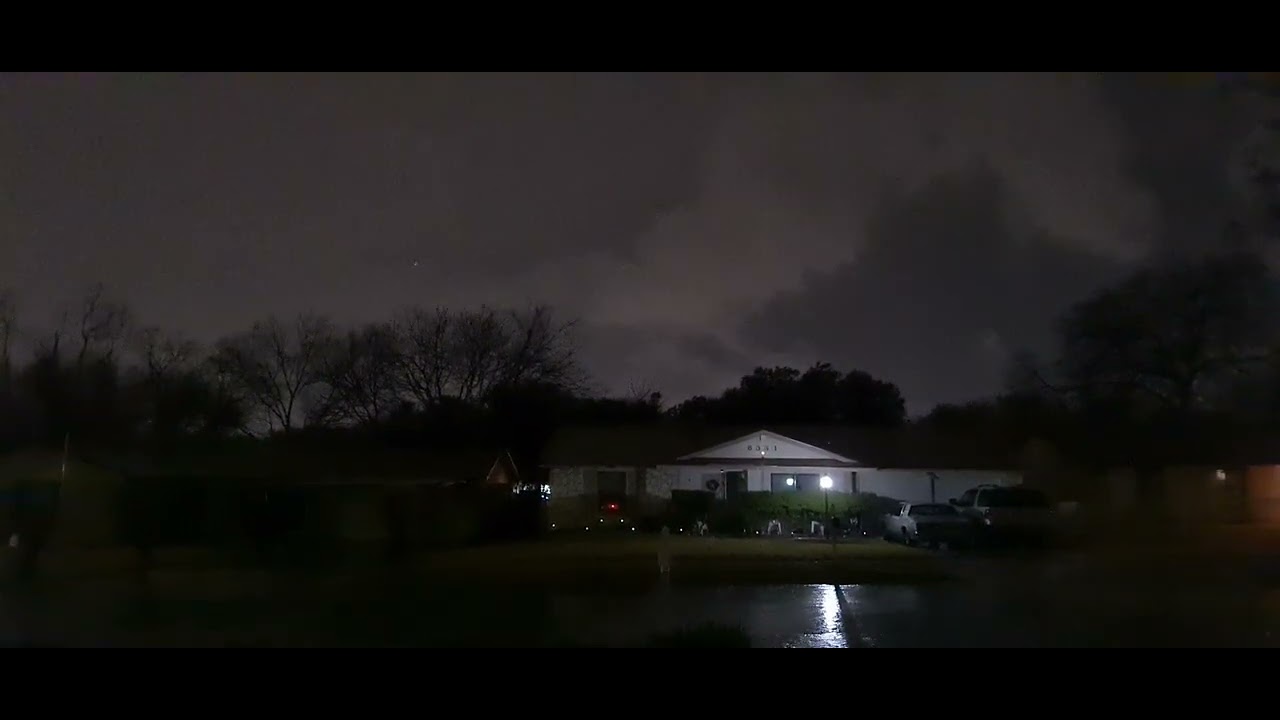 🇺🇸 4K Severe Thunderstorm Quarter Size Hail San Antonio, TX | 3/22/2022 ...